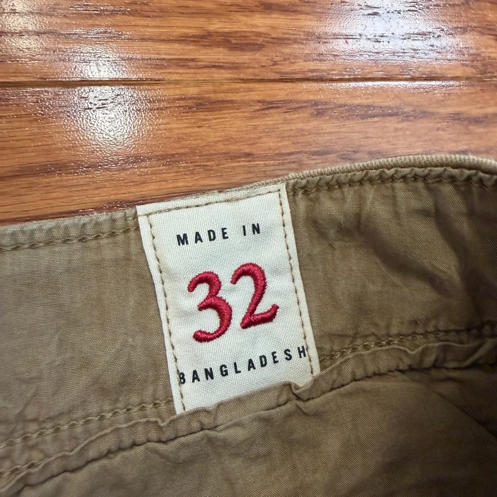 New Abercrombie & Fitch Regulation Officer Shorts VB-5 Mens 32 Brown Chino 5